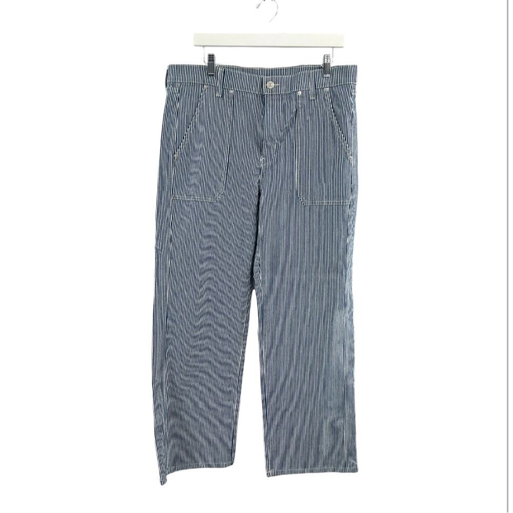 AYR The Studio Jeans in Hickory Stripe Size 33 - Picture 4 of 8